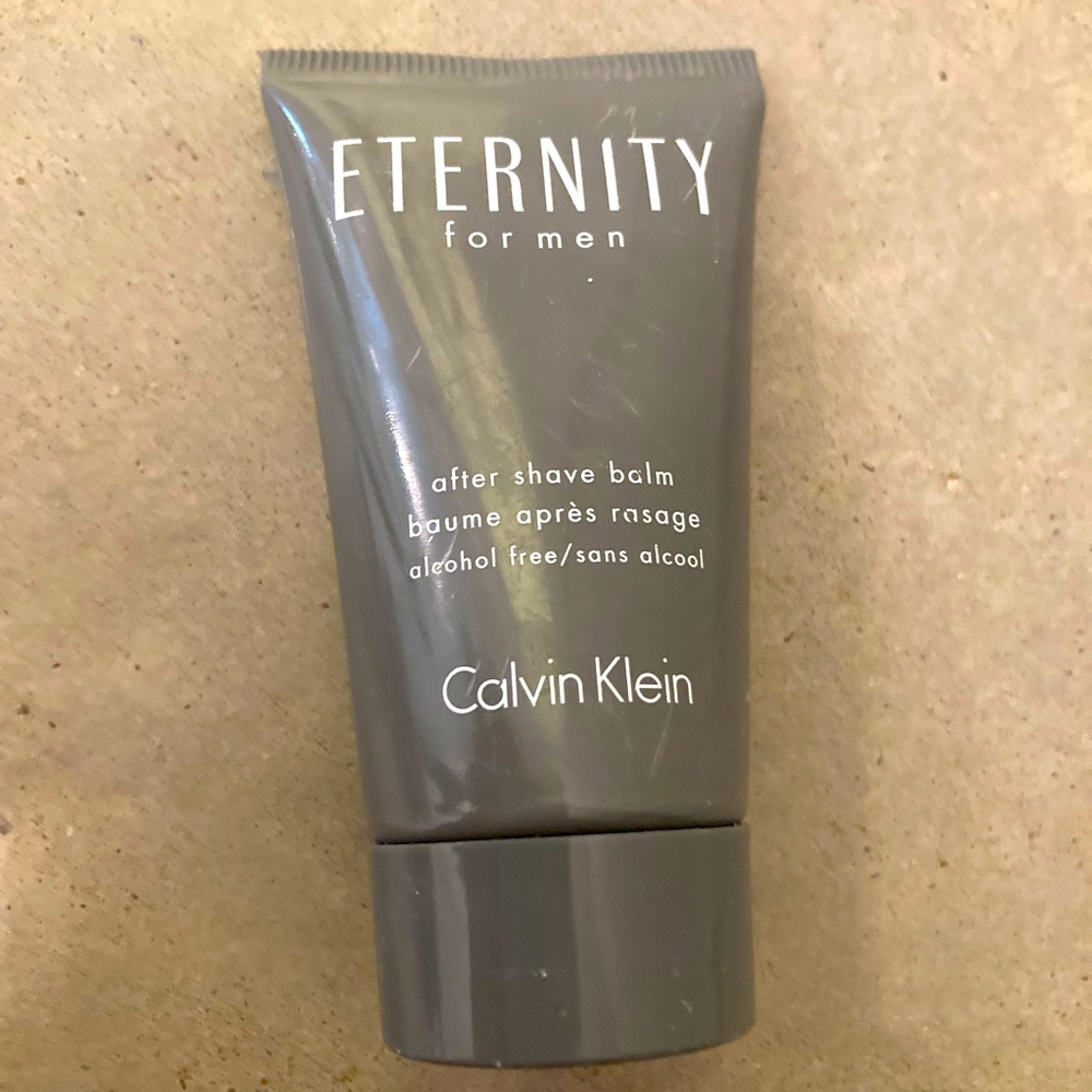 Eternity after shave balm by Calvin Klein never used. Travel size